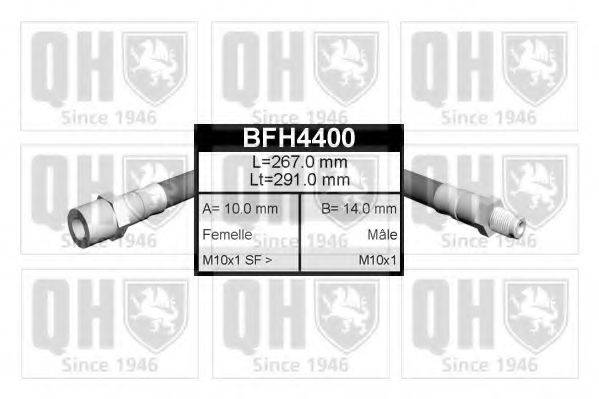Тормозной шланг QUINTON HAZELL BFH4400