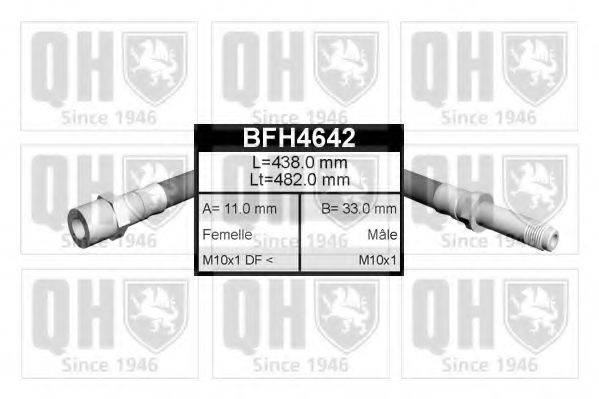 QUINTON HAZELL BFH4642 Тормозной шланг