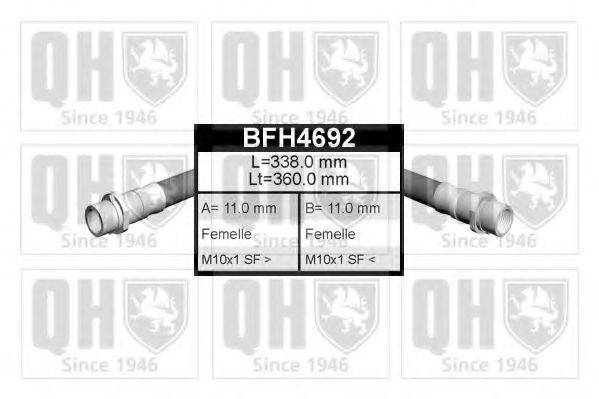 Гальмівний шланг QUINTON HAZELL BFH4692
