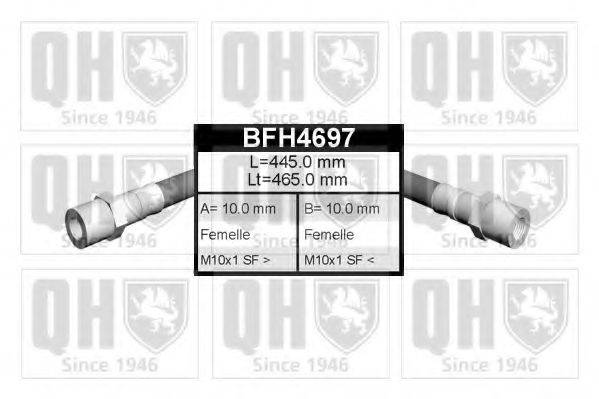 QUINTON HAZELL BFH4697 Гальмівний шланг