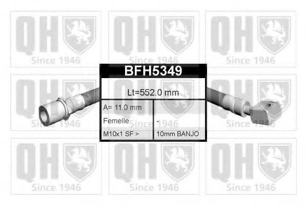 QUINTON HAZELL BFH5349 Тормозной шланг