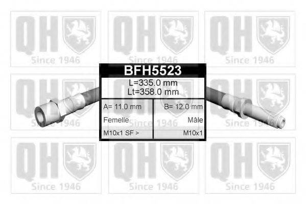 QUINTON HAZELL BFH5523 Тормозной шланг