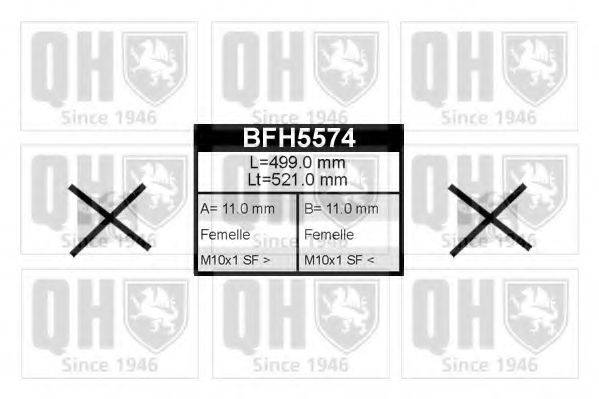 QUINTON HAZELL BFH5574 Тормозной шланг