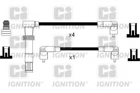 QUINTON HAZELL XC1028 Комплект проводов зажигания