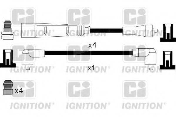 QUINTON HAZELL XC1063 Комплект дротів запалення