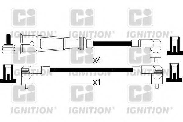 QUINTON HAZELL XC1097 Комплект дротів запалення