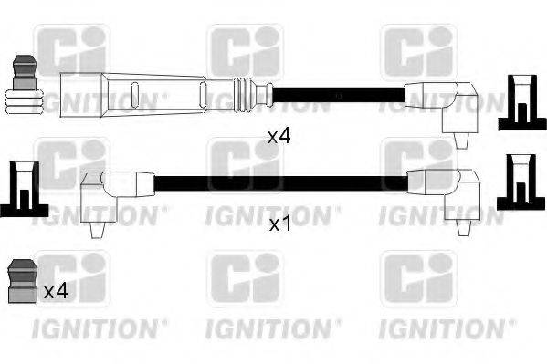 QUINTON HAZELL XC1105 Комплект дротів запалення