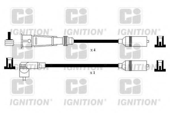 QUINTON HAZELL XC1142 Комплект дротів запалення