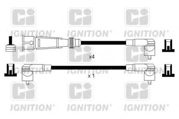 QUINTON HAZELL XC1145 Комплект дротів запалення