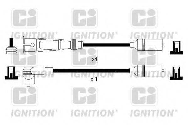 QUINTON HAZELL XC1149 Комплект дротів запалення