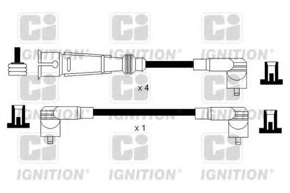 QUINTON HAZELL XC1151 Комплект дротів запалення