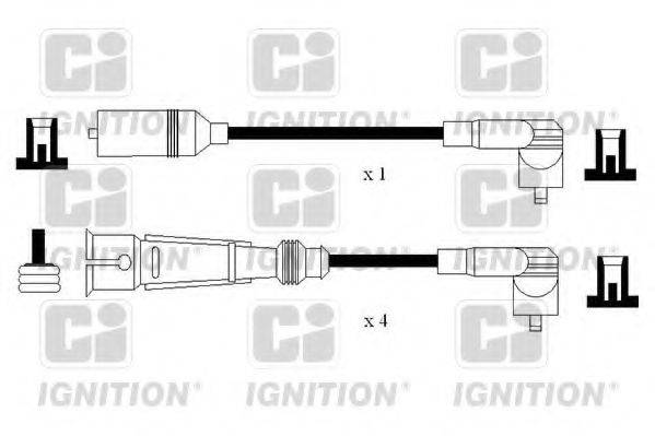 Комплект проводов зажигания QUINTON HAZELL XC1197