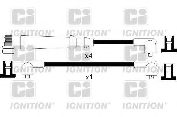 QUINTON HAZELL XC349 Комплект проводов зажигания