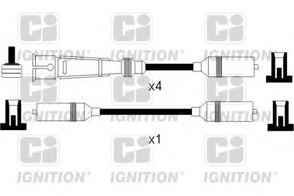 QUINTON HAZELL XC440 Комплект дротів запалення