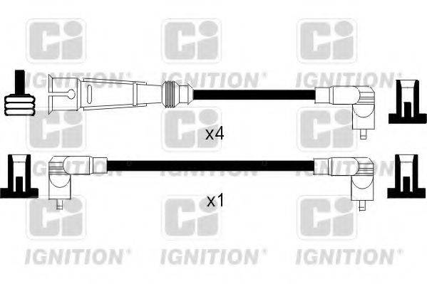 QUINTON HAZELL XC774 Комплект дротів запалення