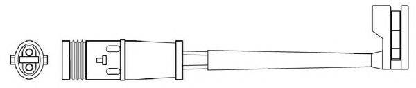 FERODO FWI311 Сигналізатор, знос гальмівних колодок