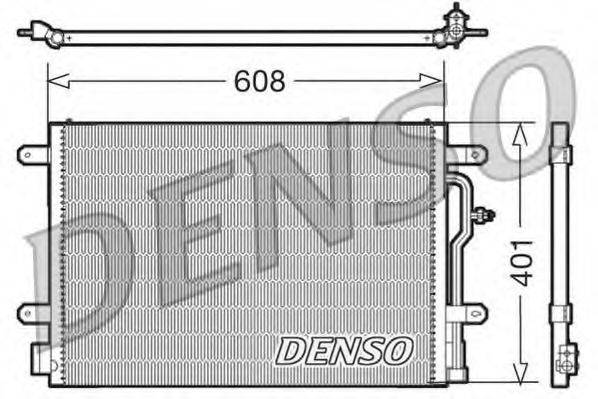 DENSO DCN02012 Конденсатор кондиционера
