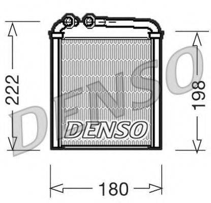 DENSO DRR32005 Теплообмінник, опалення салону