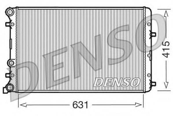 Радиатор охлаждения двигателя DENSO DRM27004