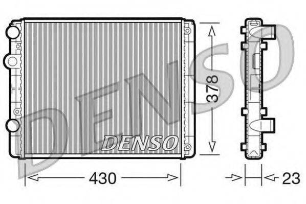 DENSO DRM32030 Радіатор, охолодження двигуна