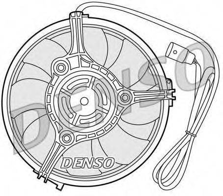 DENSO DER02001 Вентилятор системы охлаждения двигателя