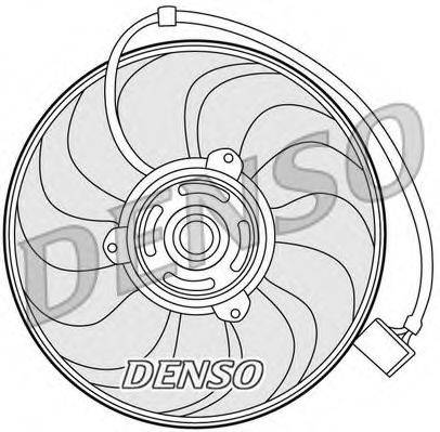 DENSO DER27001 Вентилятор системы охлаждения двигателя