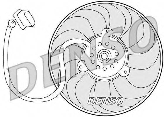 Вентилятор системы охлаждения двигателя DENSO DER32004