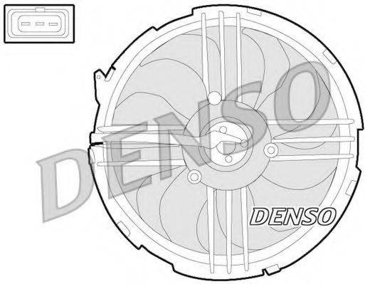 DENSO DER32009 Вентилятор системы охлаждения двигателя