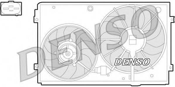 DENSO DER32011 Вентилятор системы охлаждения двигателя