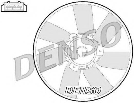 Вентилятор системы охлаждения двигателя DENSO DER32013