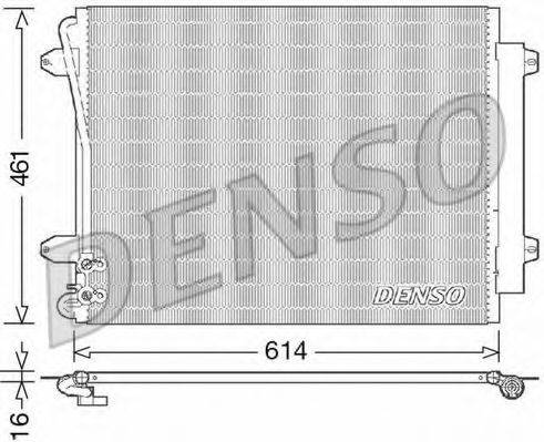 DENSO DCN32011 Конденсатор кондиционера