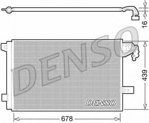 DENSO DCN32063 Конденсатор кондиционера