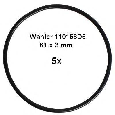 WAHLER 110156D5 Прокладка, трубка клапана повернення ОГ