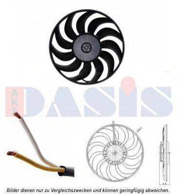 Вентилятор системы охлаждения двигателя AKS DASIS 048054N