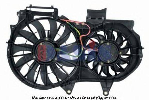 Вентилятор системы охлаждения двигателя AKS DASIS 488012N