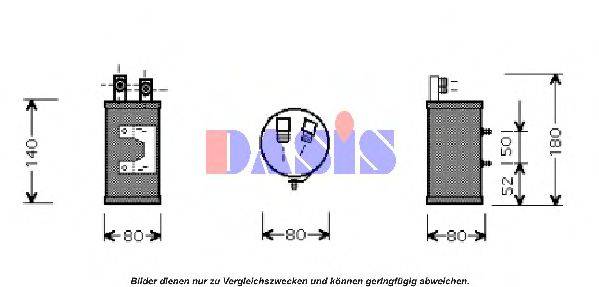 Осушувач, кондиціонер AKS DASIS 801030N
