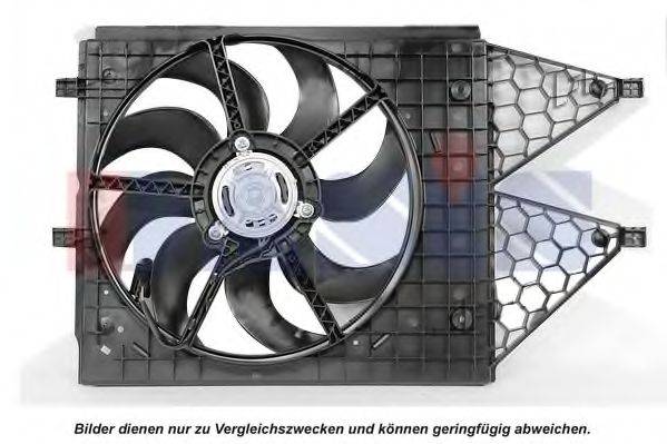AKS DASIS 048117N Вентилятор системы охлаждения двигателя