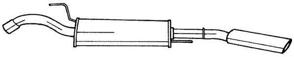 Глушитель выхлопных газов конечный AKS DASIS SG60622