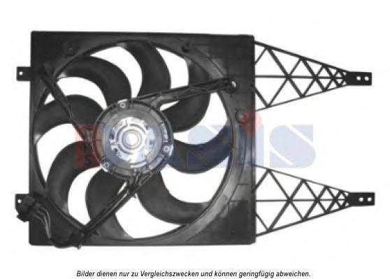 Вентилятор системы охлаждения двигателя AKS DASIS 048112N