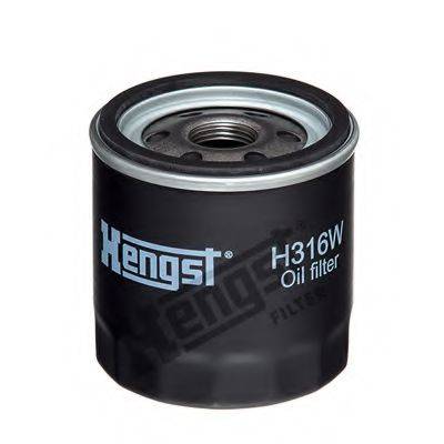HENGST FILTER H316W Фильтр масляный ДВС 