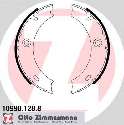ZIMMERMANN 109901288 Комплект тормозных колодок, стояночная тормозная система