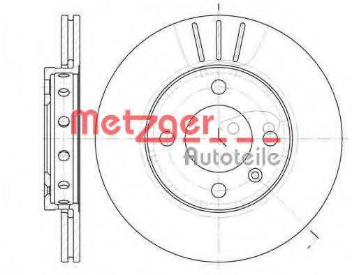 Тормозной диск METZGER 6426.10
