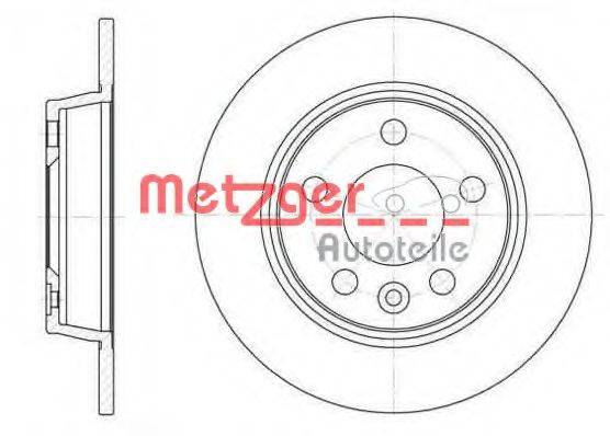 METZGER 645300 Тормозной диск
