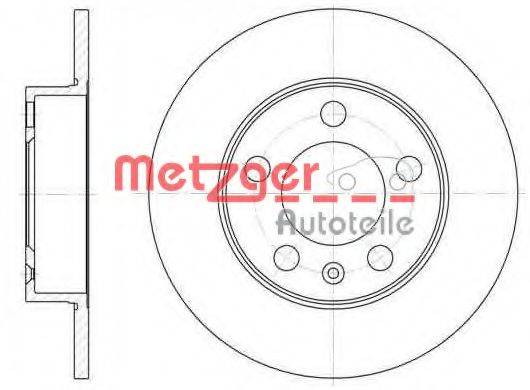 METZGER 654700 гальмівний диск