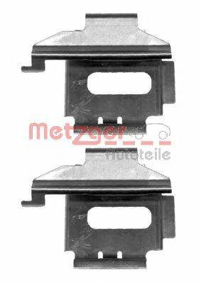 METZGER 1091282 Комплектующие, колодки дискового тормоза