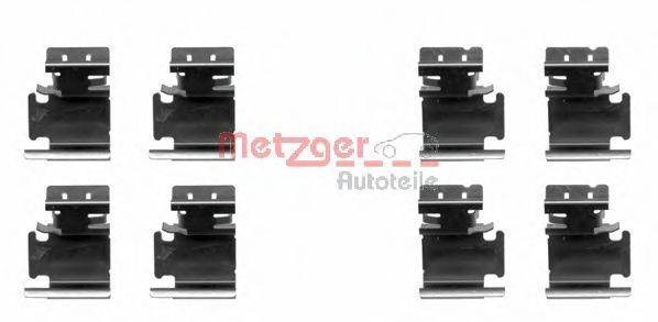 METZGER 1091298 Комплектующие, колодки дискового тормоза