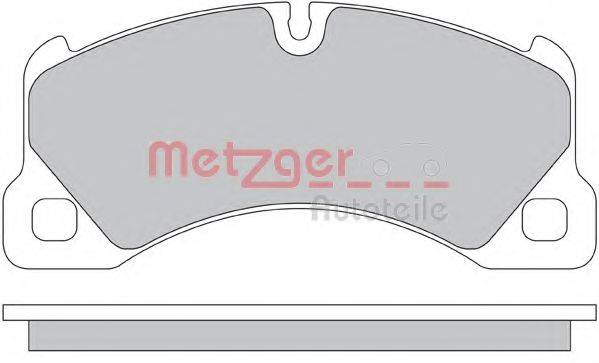 METZGER 1170445 Тормозные колодки