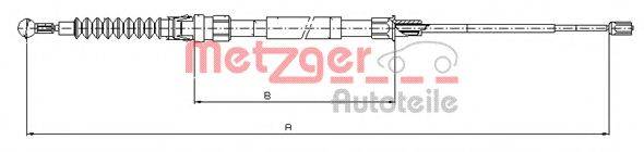 METZGER 107518 Трос, стояночная тормозная система