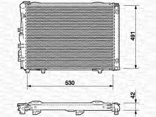 Радиатор охлаждения двигателя MAGNETI MARELLI 350213541000