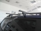 Багажник на рейлинги (леера) крыши Skoda combi (нагр.60кг.)